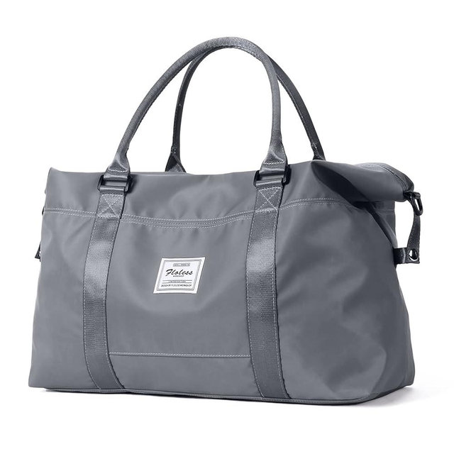 HYC00 Travel Duffel Bag,Carry-on Overnight Weekender Bags for Women,Sports Tote Gym Bag with Wet Pocket