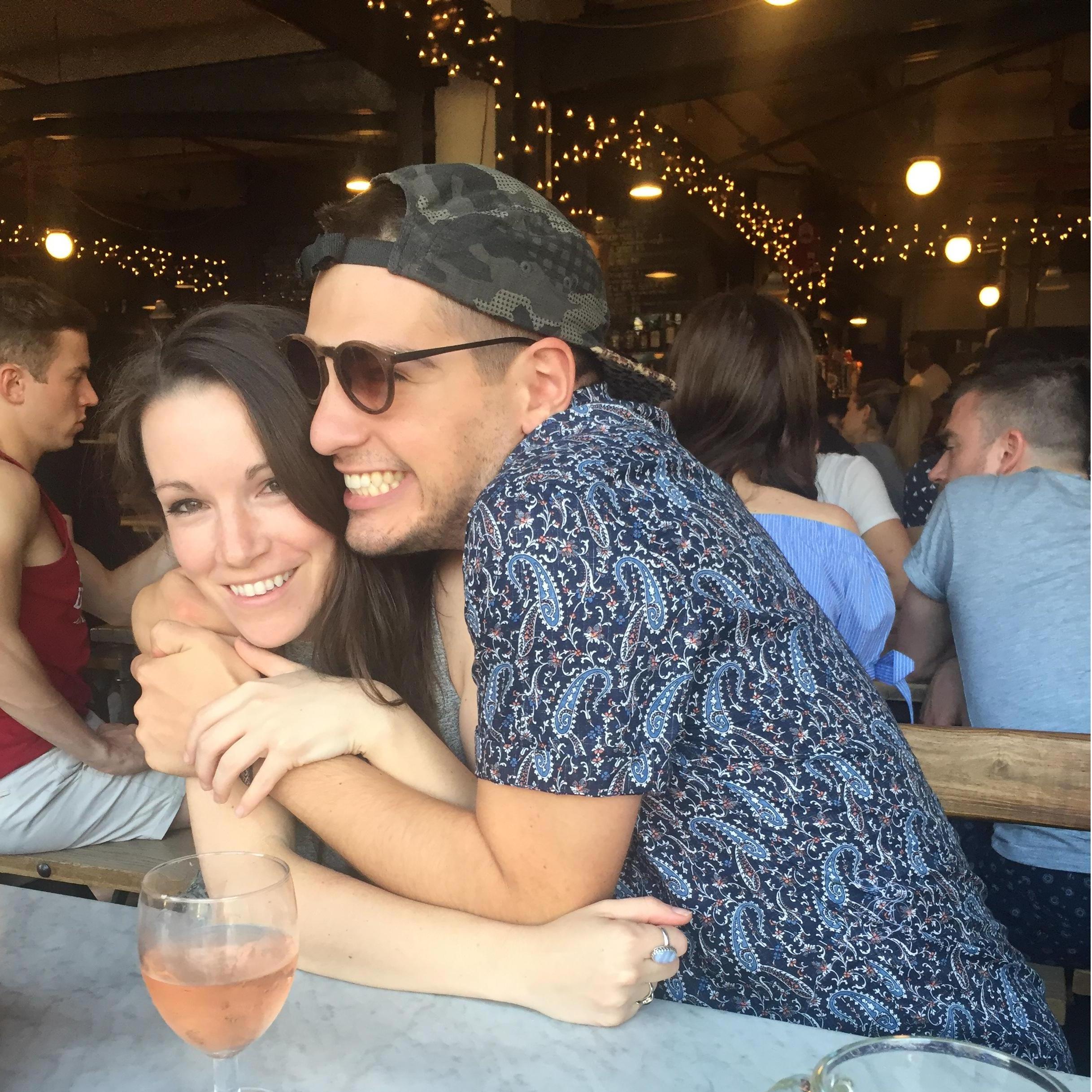 One of Danny's visits to NYC.