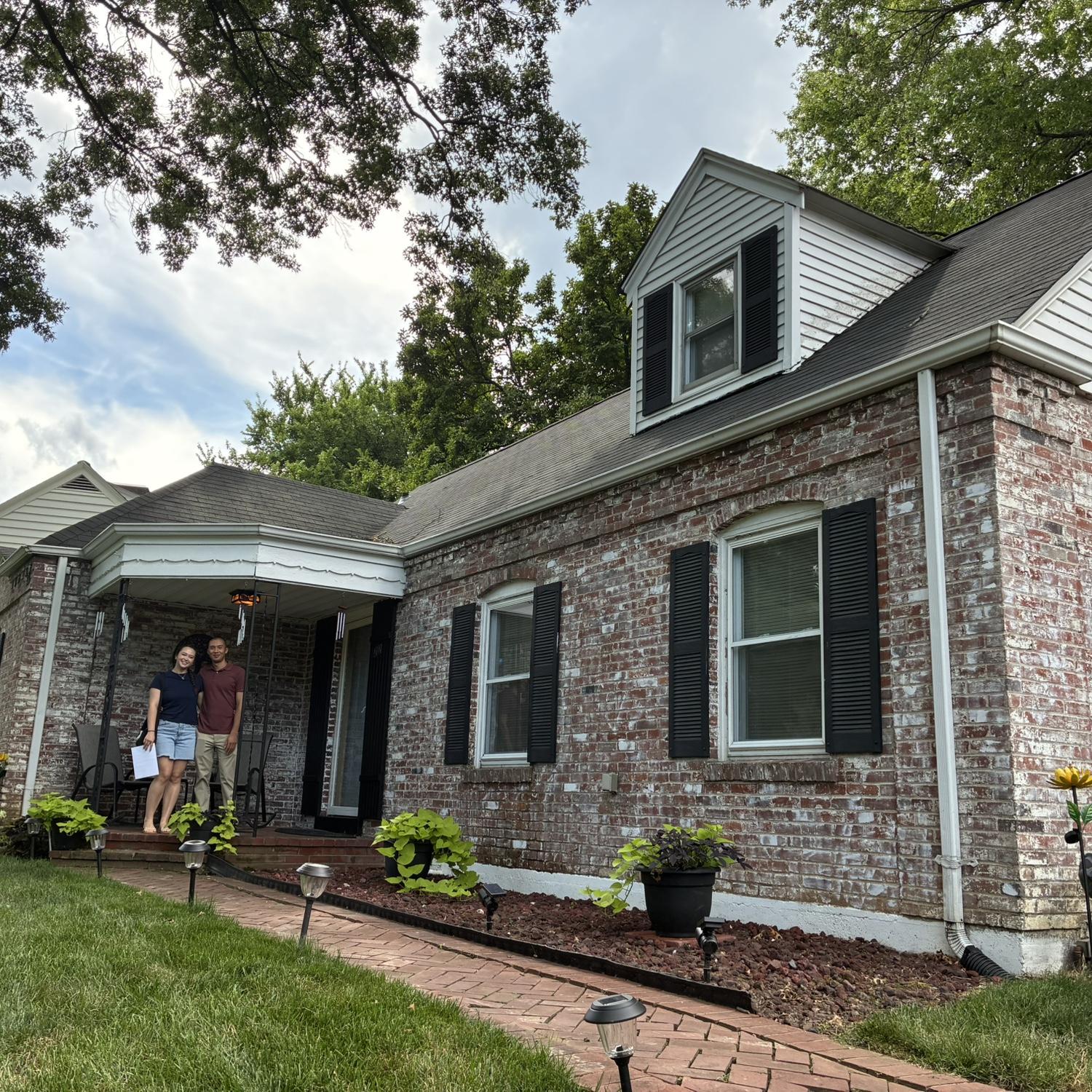 House hunting! We’re so excited for our future together🤍