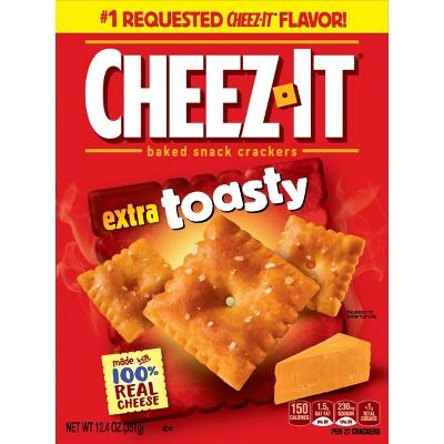 Cheez-It Extra Toasty Baked Snack Crackers - 12.4oz