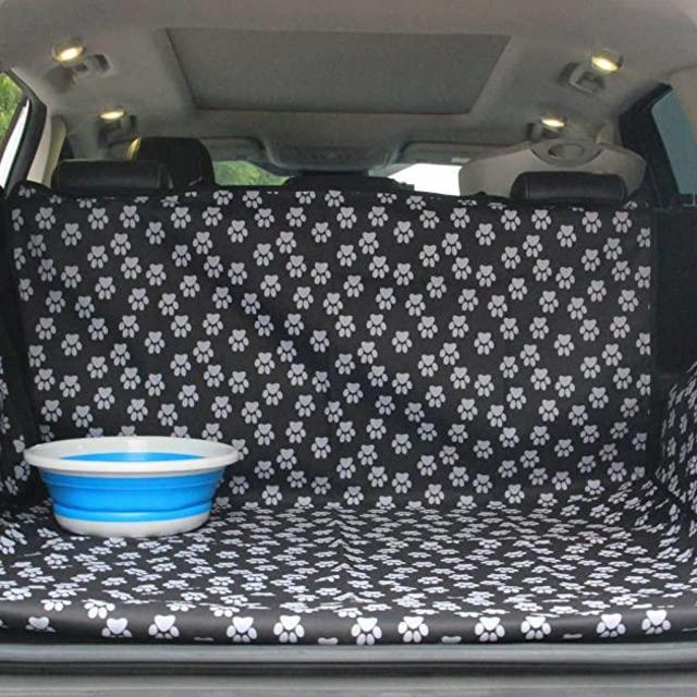 Dog Trunk Cargo Liner - Trunk Protector for Dogs - Pet Trunk Mat for SUV - Car Seat Protector- Sturdy and Waterproof Trunk Cover