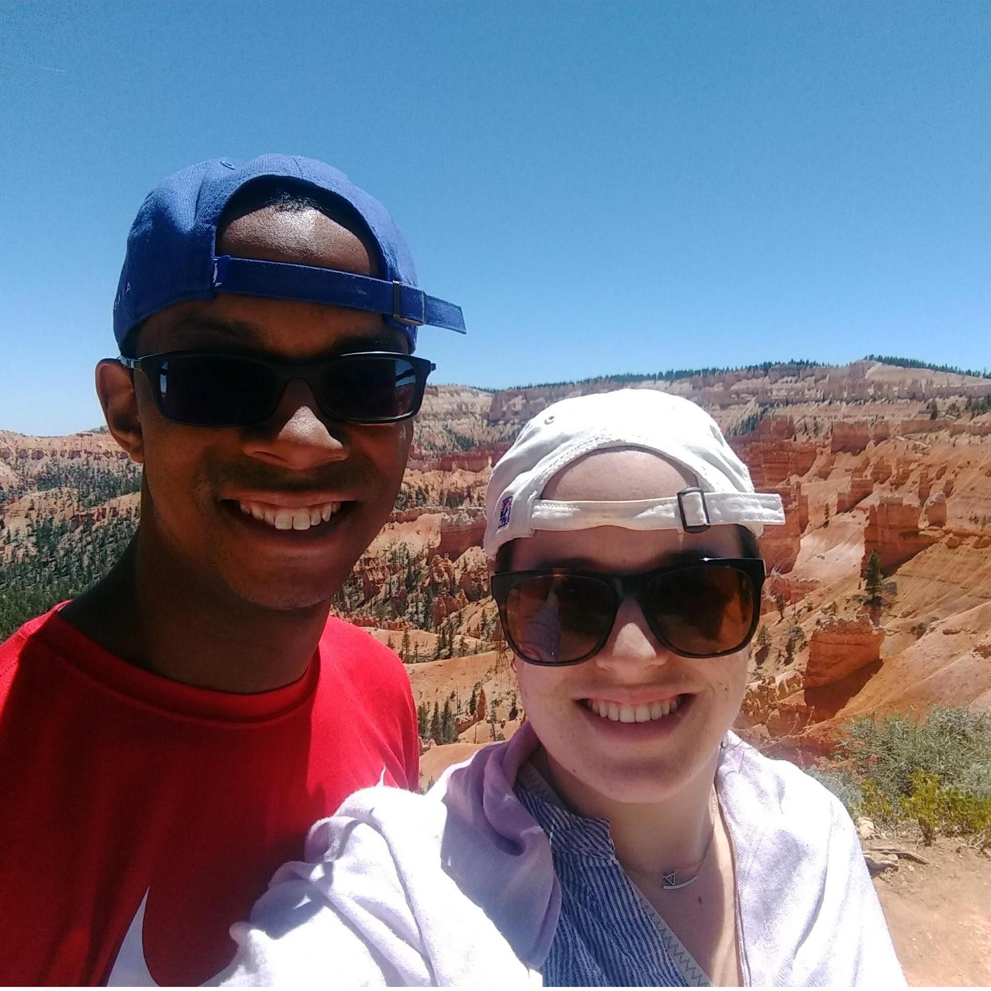 Bryce Canyon just before Eddie & Linda's wedding.