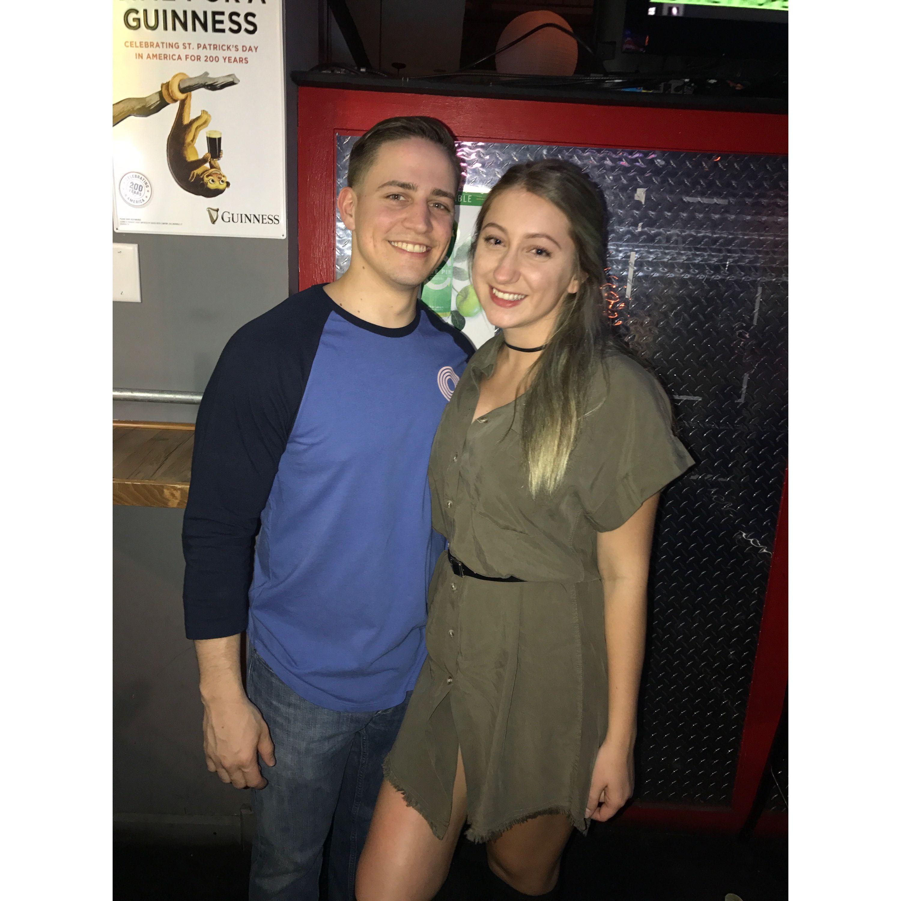 Our first picture together