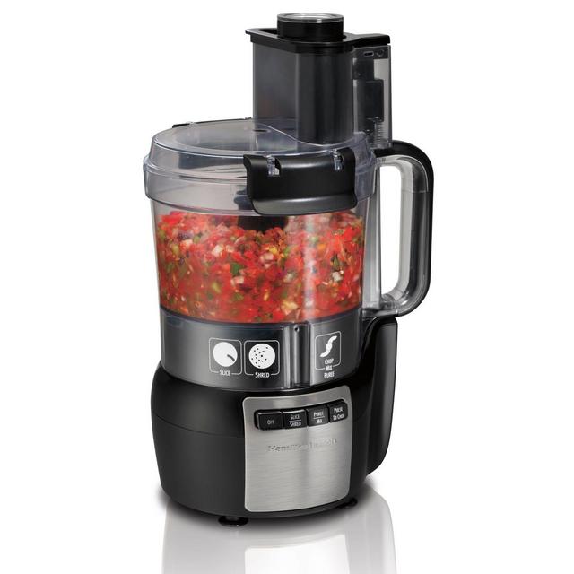 Hamilton Beach® Stack & Snap™ Food Processor in Black