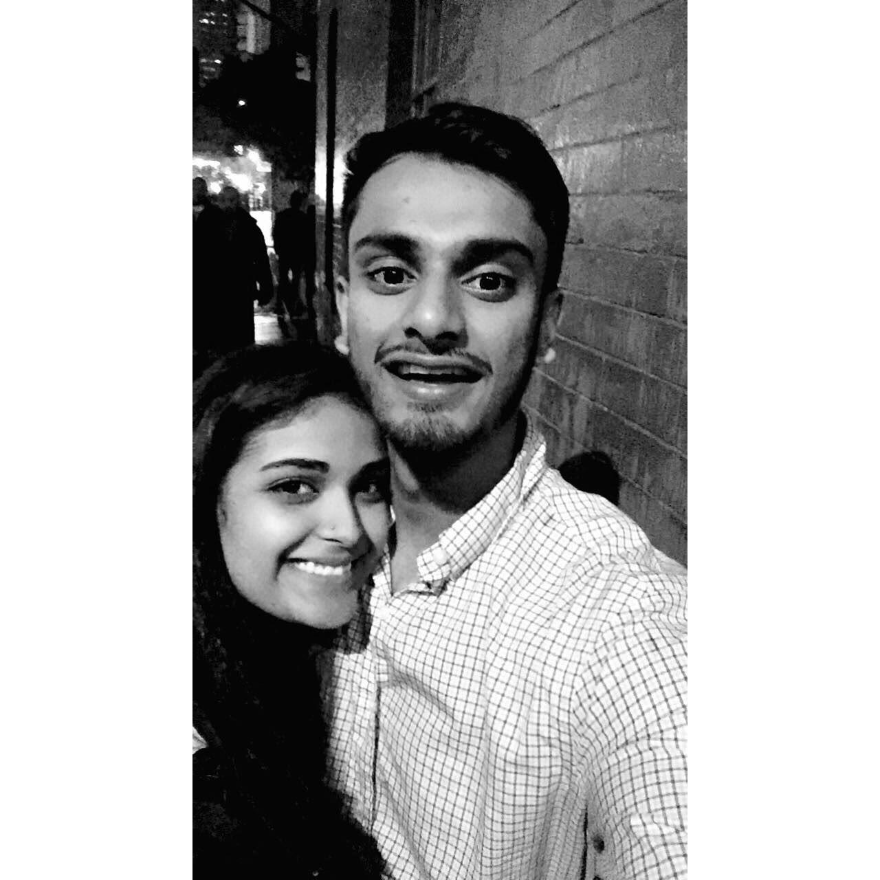 Our first picture together
