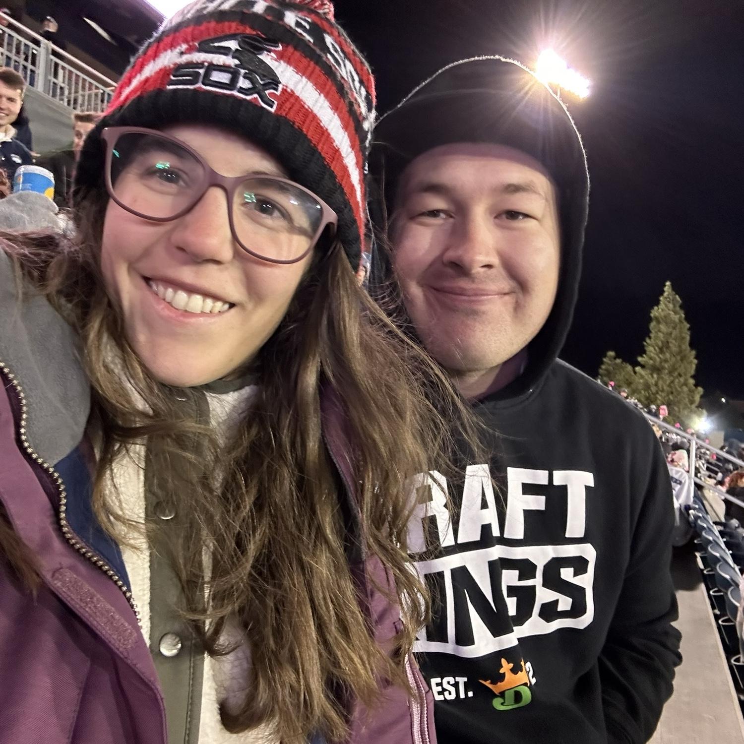 Taking in some UNR football for Dylan's birthday!