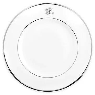 Pickard China - Platinum White Dinner Plate