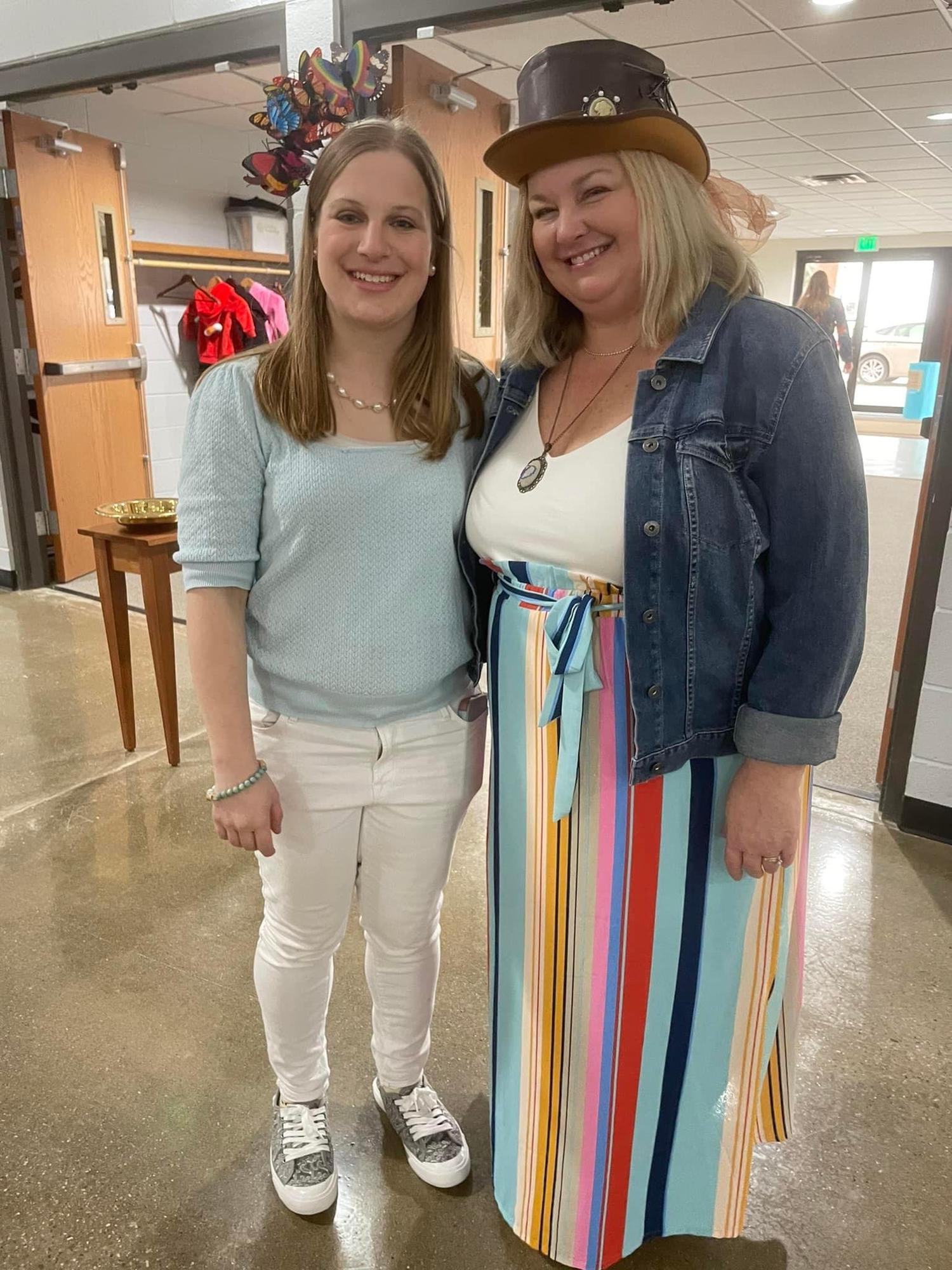 Bride-to-be and mother of the bride
