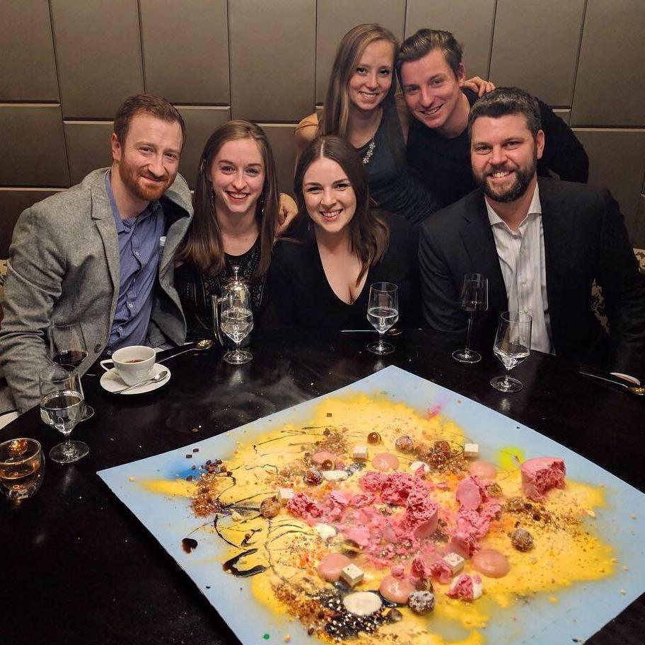 A relationship where they would try extraordinary food with their friends