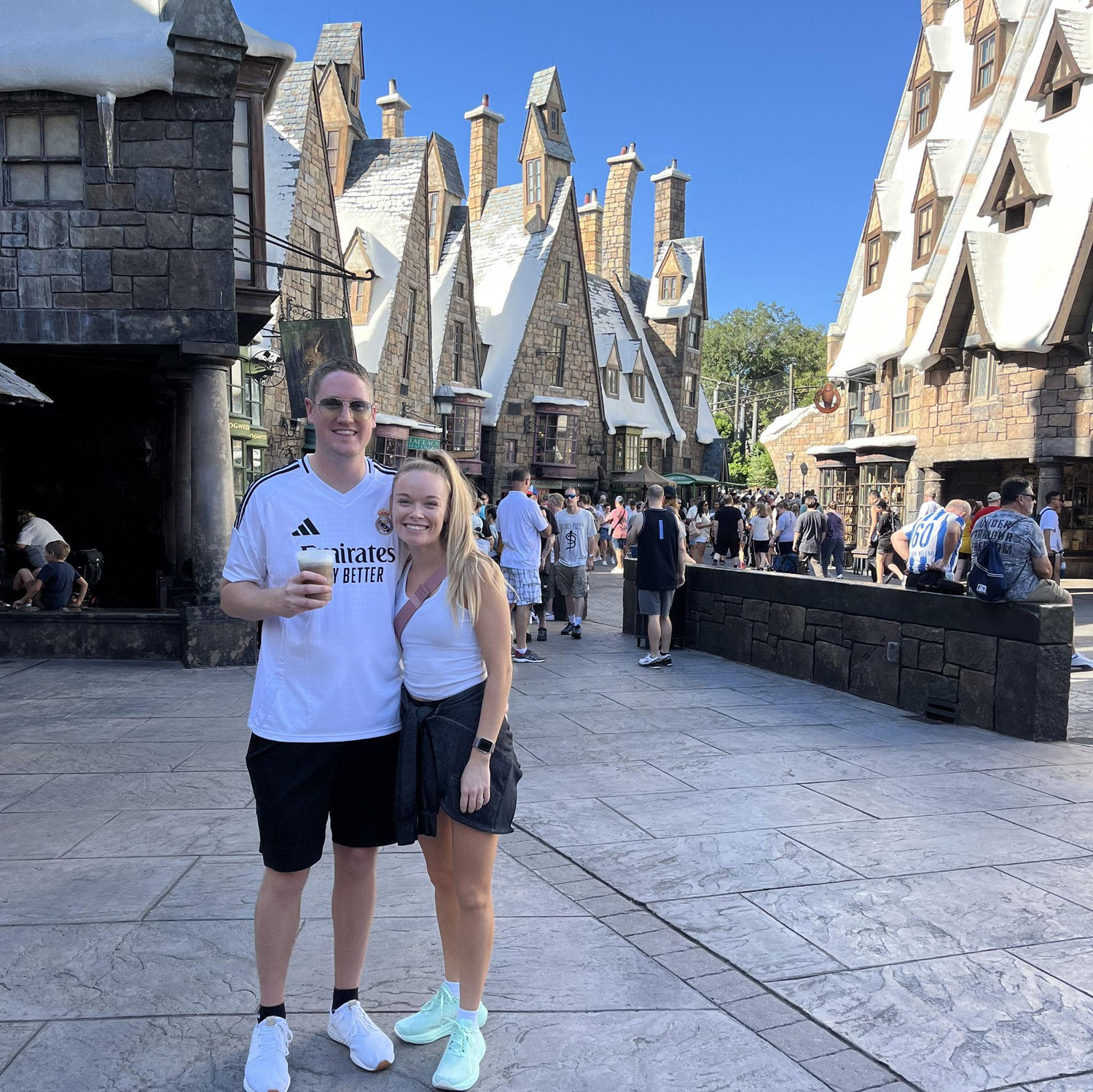 October 2024 - Haley and Hunter travel to Universal Studios (specifically Harry Potter world) with their friends. This trip finally inspired Haley to read all of the Harry Potter books :)