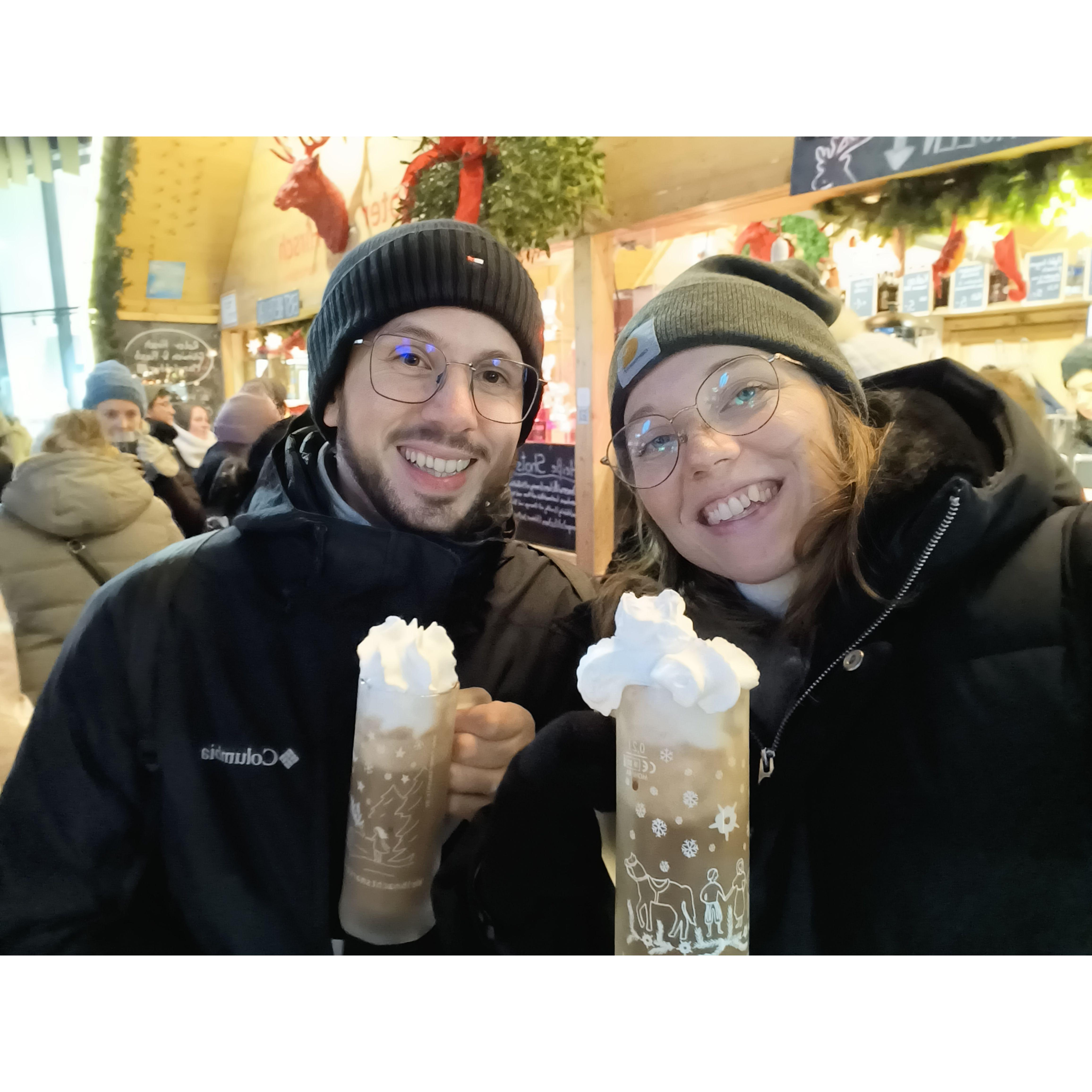 Our favorite winter activity, enjoying German Christmas Markets!