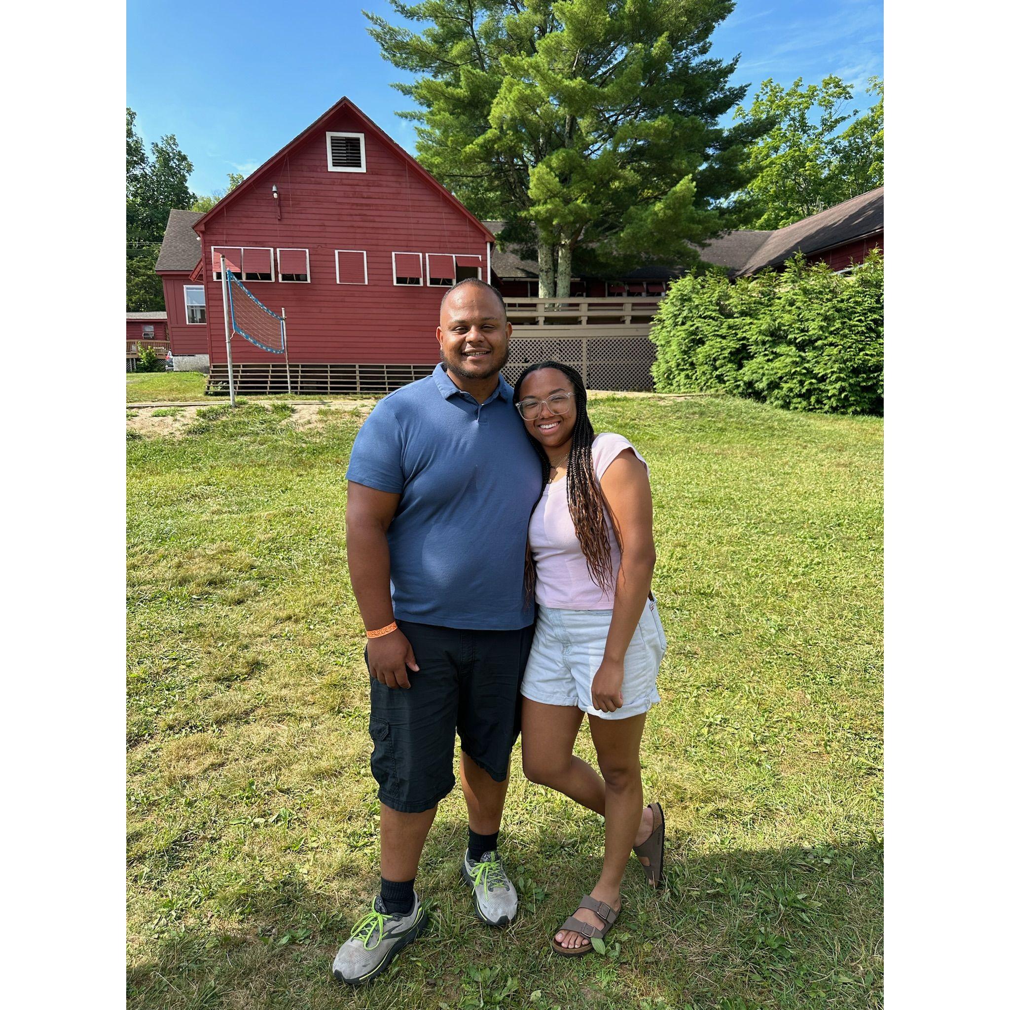 07/07/2024: Ariana and Thomas returned to Camp Hope for Kids together (It had been 2 years since they had met there)