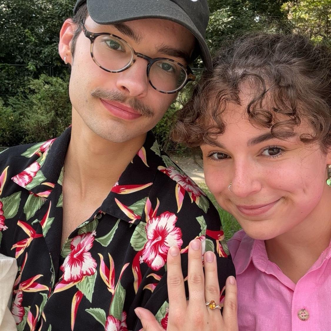 Engaged in Kyoto!