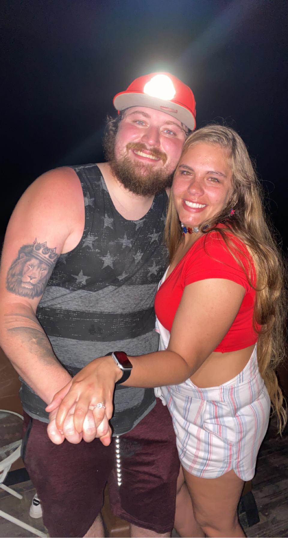 The night of the proposal💍 July 4th 2021
