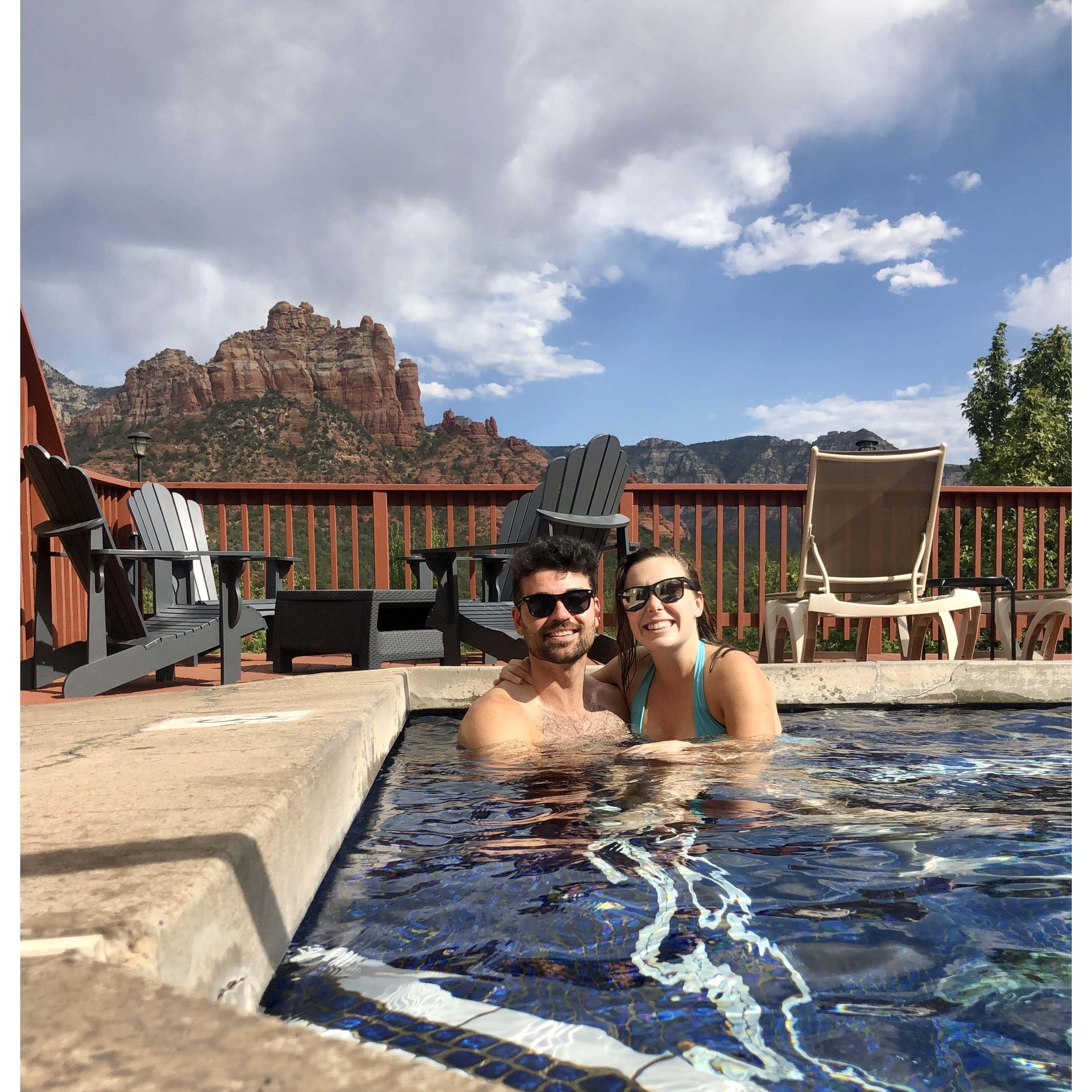 Sedona August 2020 when Hannah was on clinical in AZ