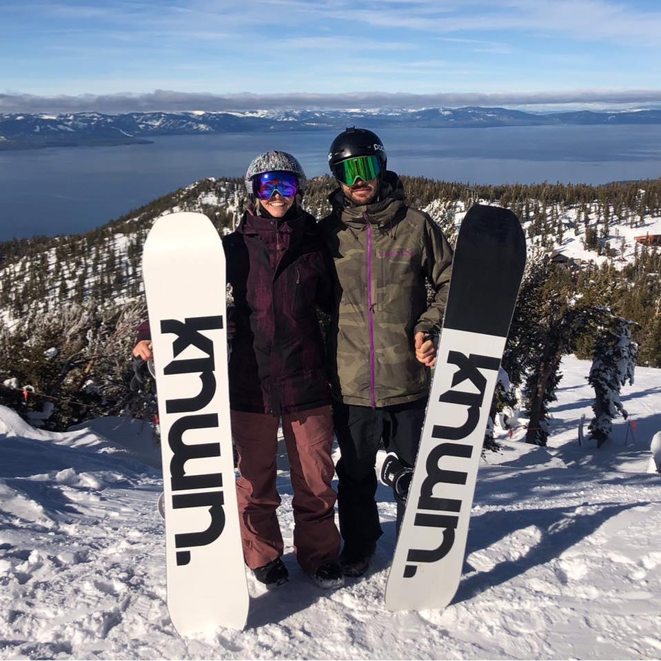 For the love of snowboarding