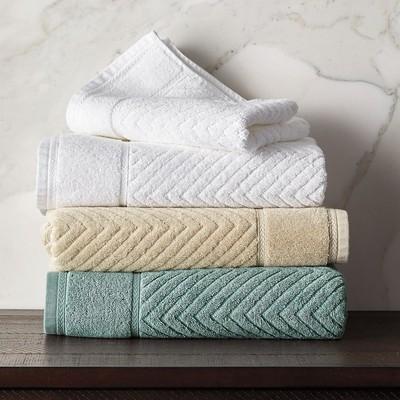 Chevron Egyptian Cotton Bath Towels