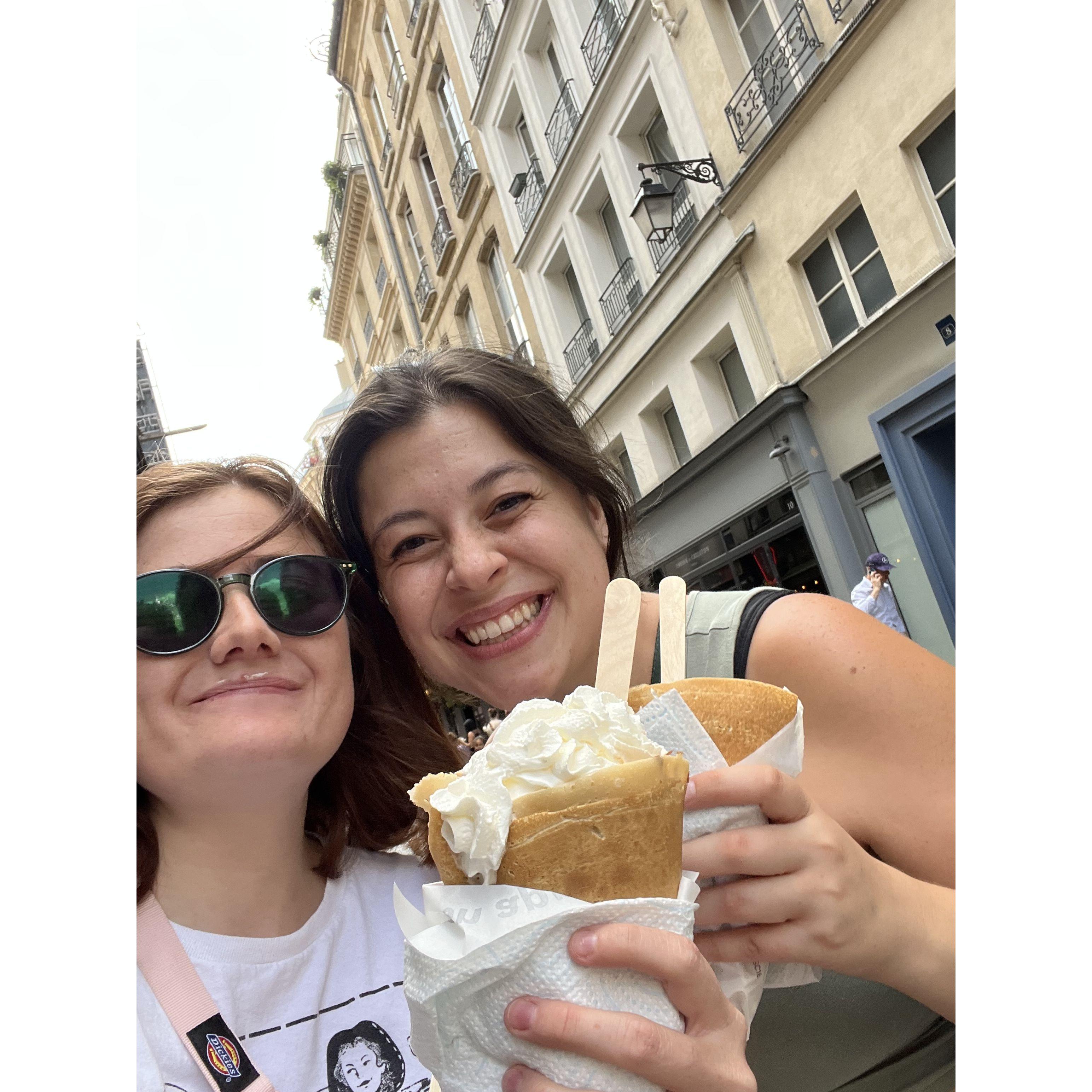 Crepes in Paris