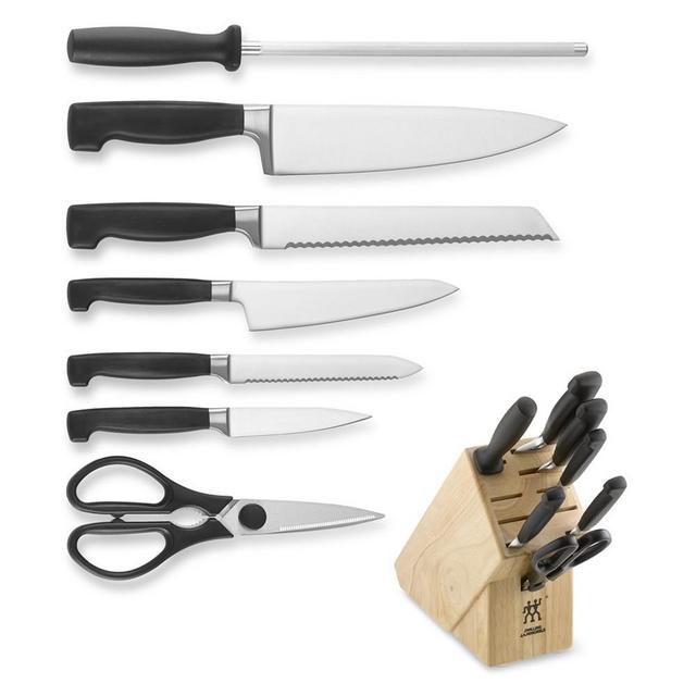 Zwilling Four Star 40th Anniversary 8-Piece Knife Block Set