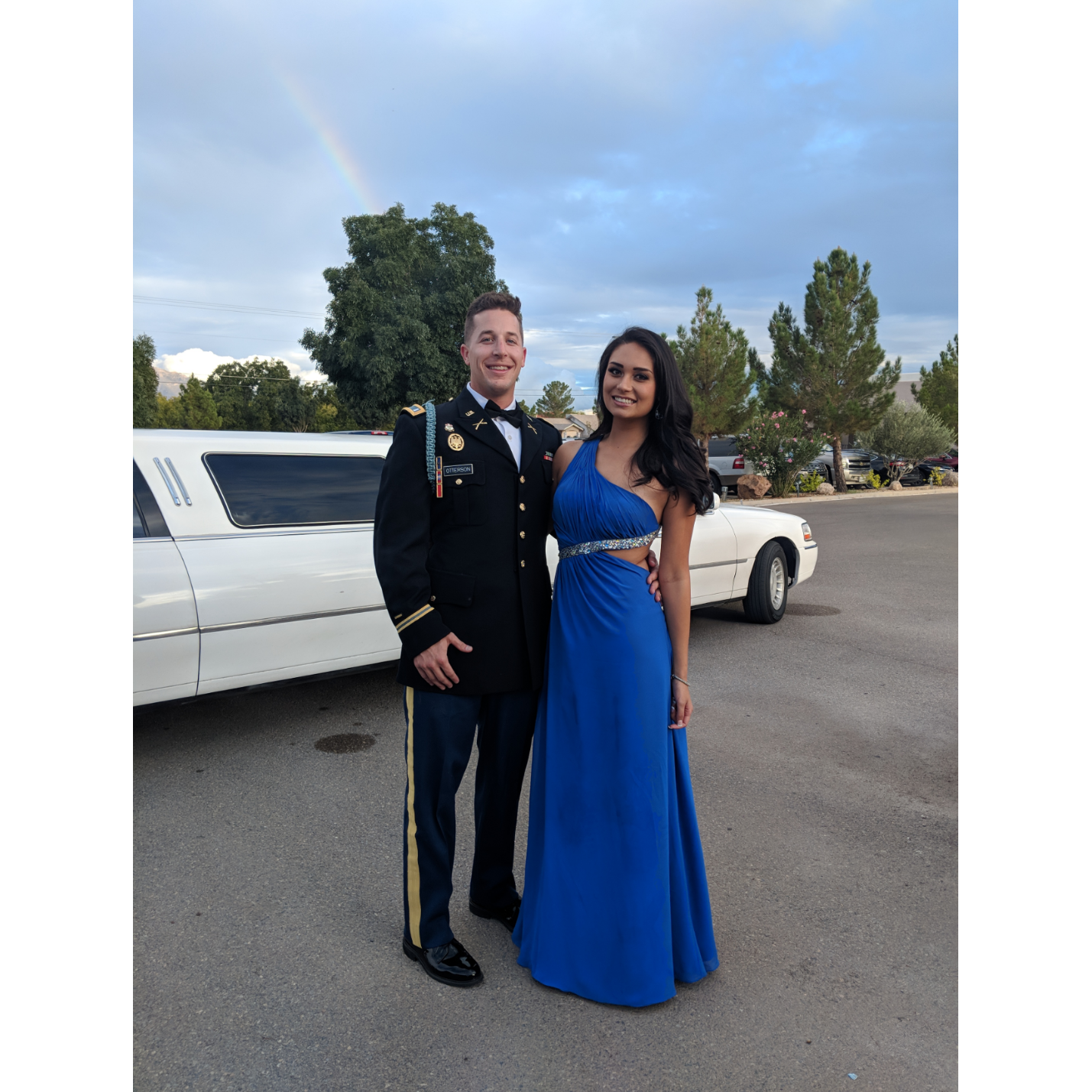 Fun fact: The Military Ball was at Grace Gardens, the same venue where we are getting married!