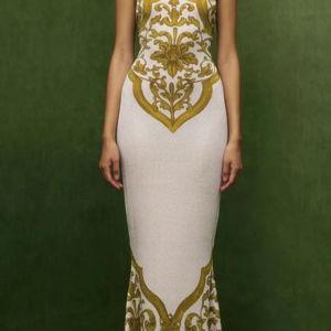 SIZE XXL Printed Stretch Maxi Dress