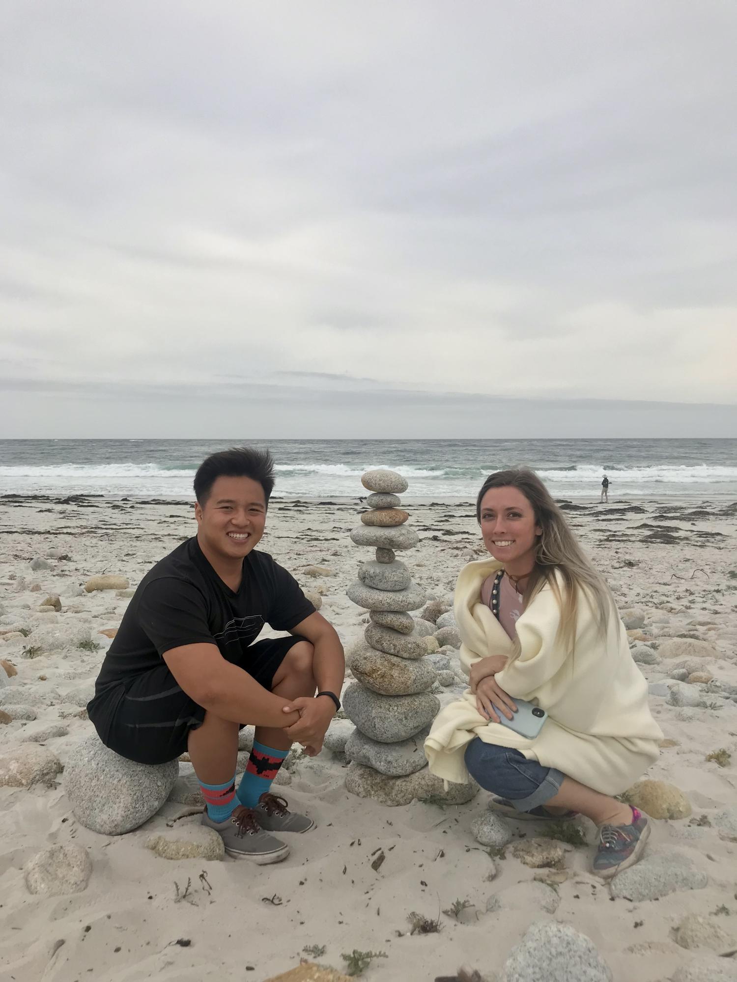 Our contribution to Pebble Beach during the 17 mile drive in Carmel 2018