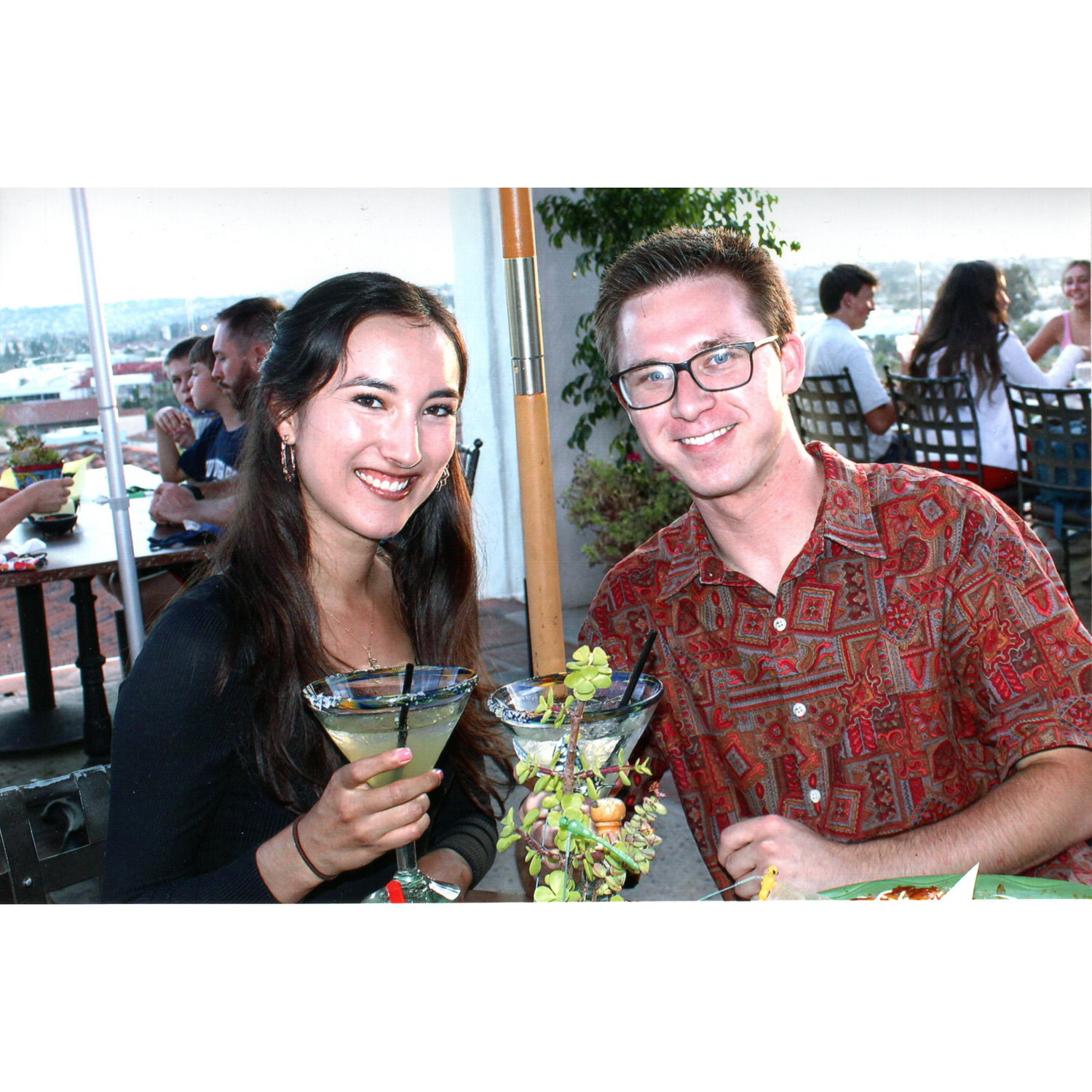 Cole took Melissa to dinner for her birthday before they started dating.