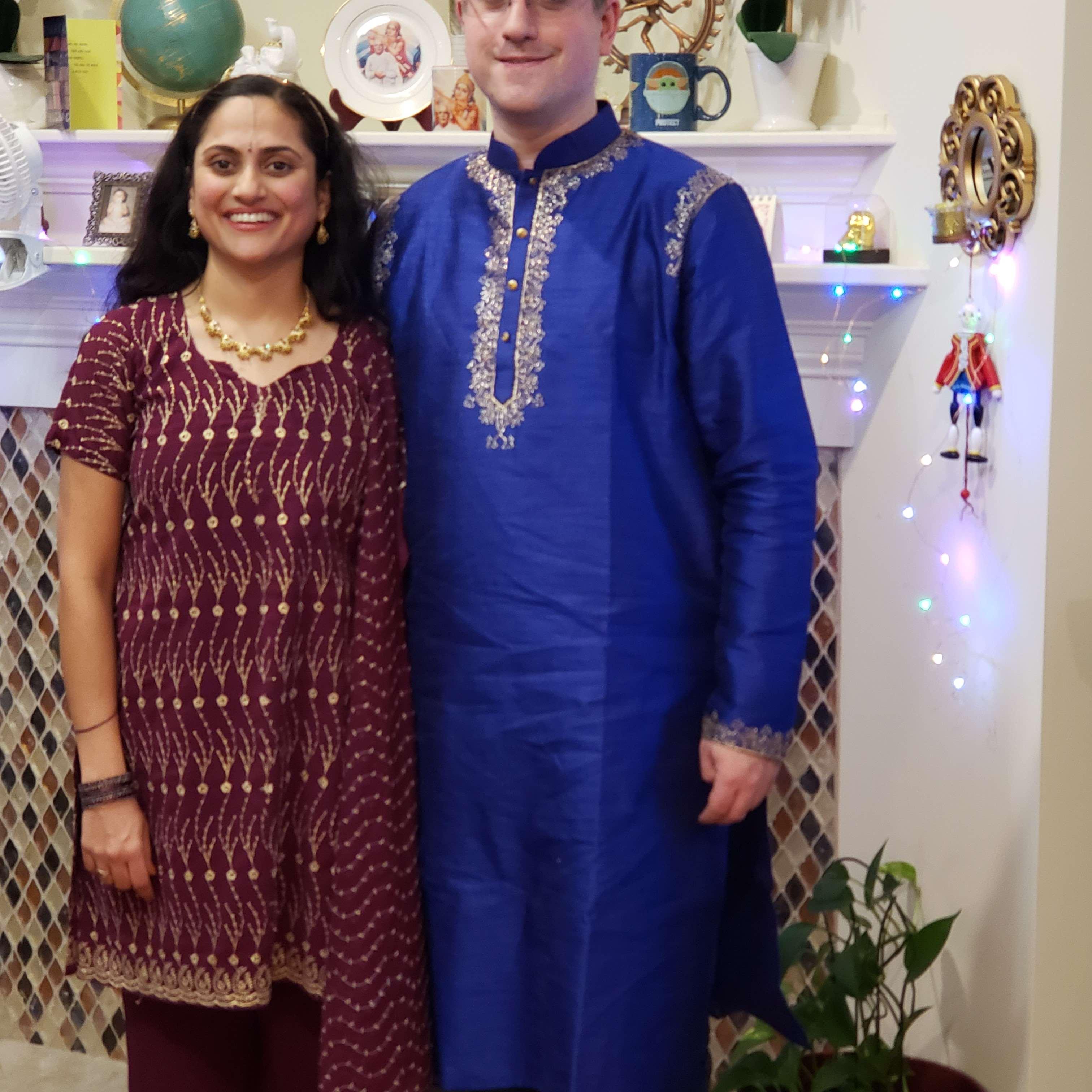 Aarti's parents' 40th wedding anniversary Nov 2021
