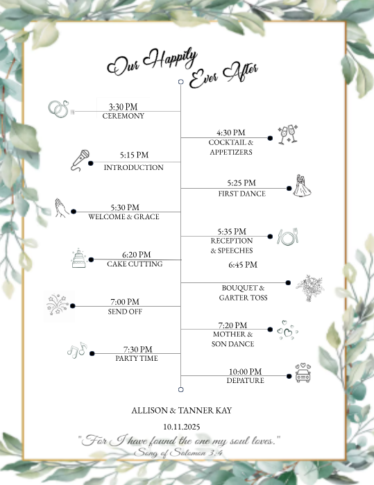 The Wedding Website of Allison Handley and Tanner Kay
