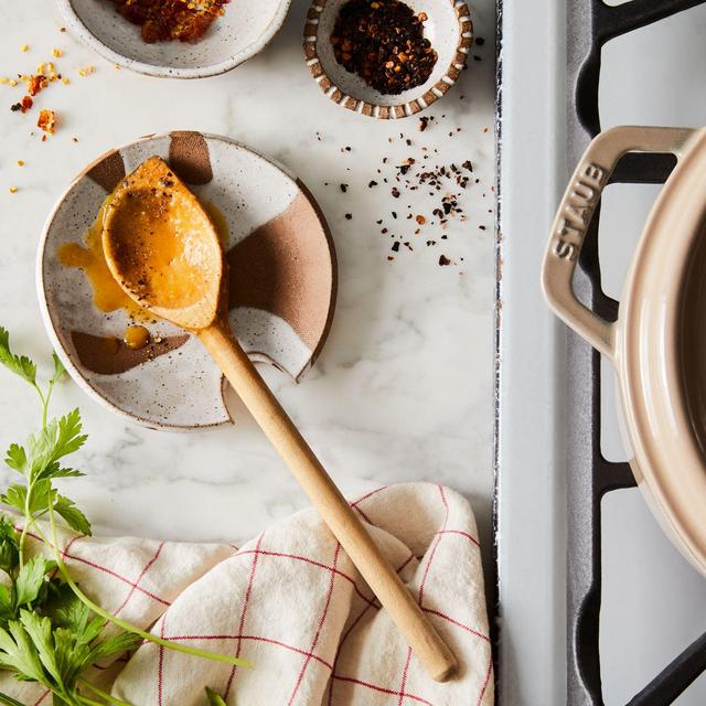 Handmade Ceramic Splatter Spoon Rest