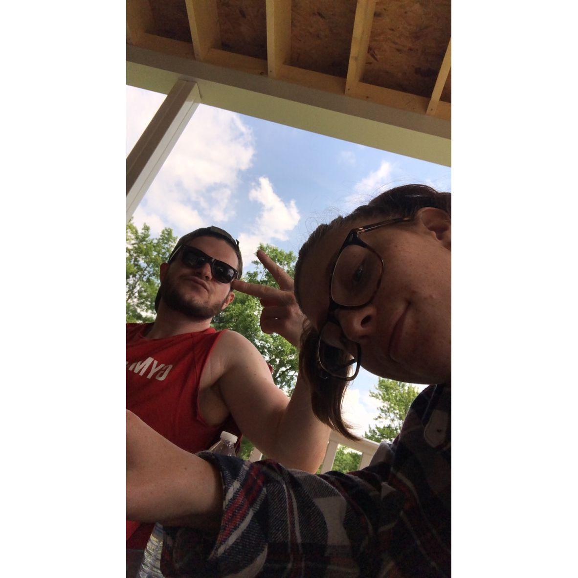 7/4/20 - Elisabeth's first 4th of July in the country