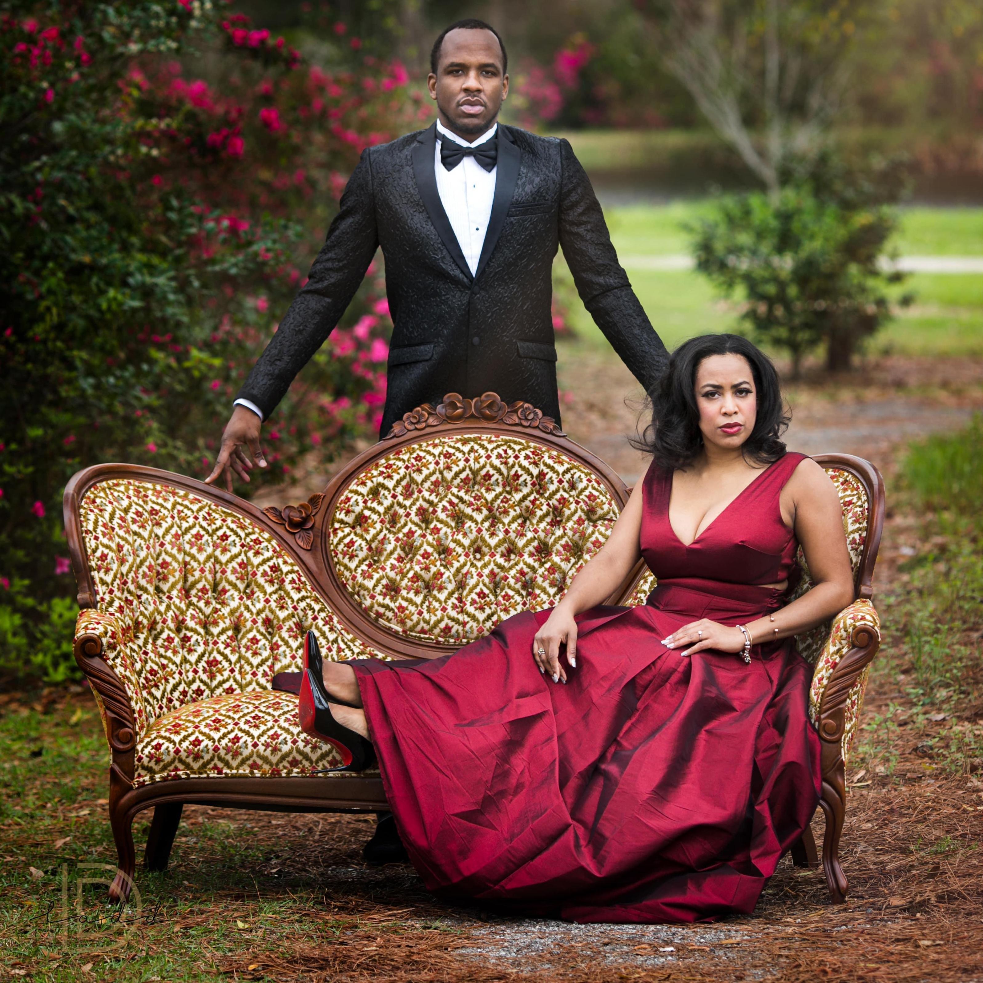 Engagement Photo Shoot
Photos by Dwight Ladd
Makeup by Walter Antone
Mobile Japanese Gardens, Lundi Gras 2019