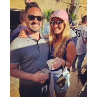 Our first Yankee's game together! The day we became an official couple <3