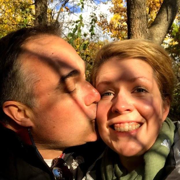 Forest kiss bliss!