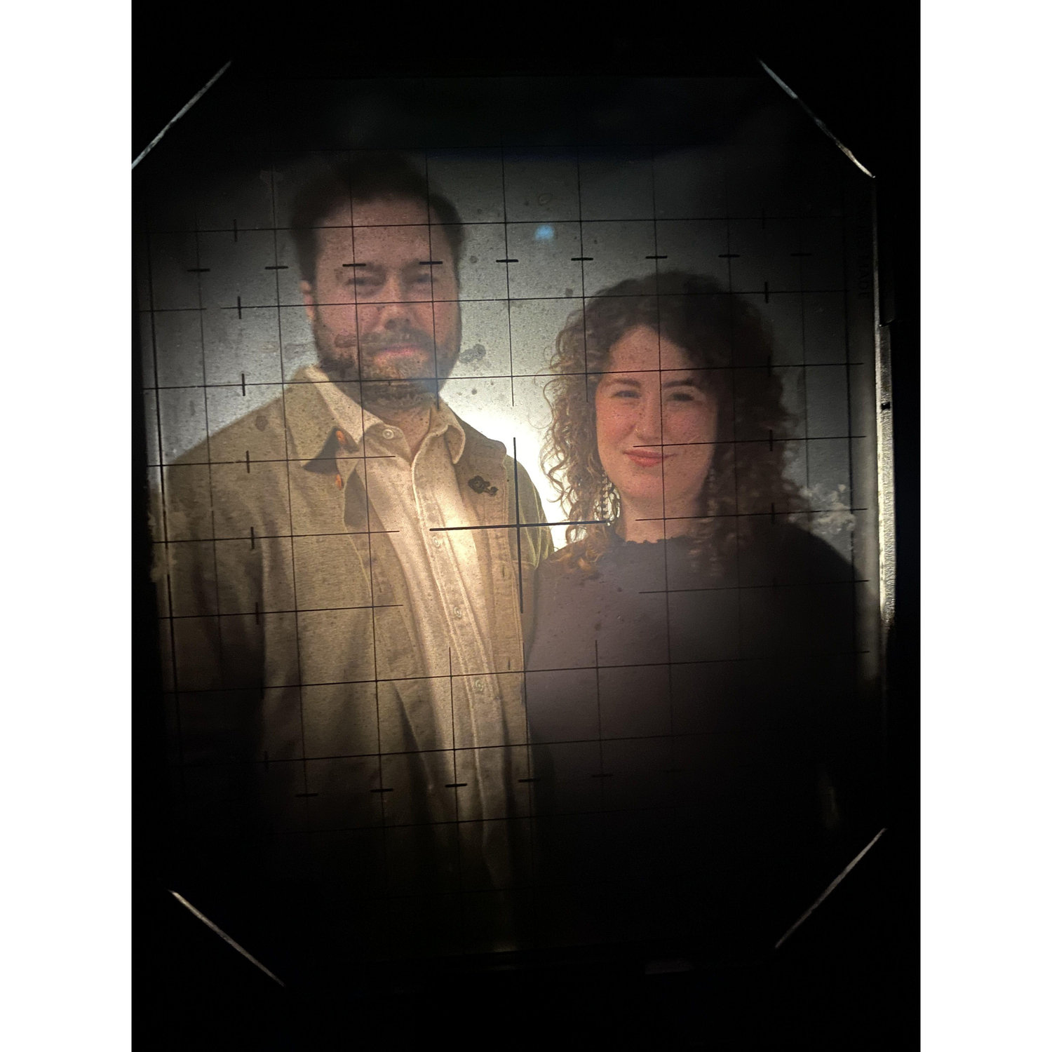 First intended photo of us in a tintype studio.