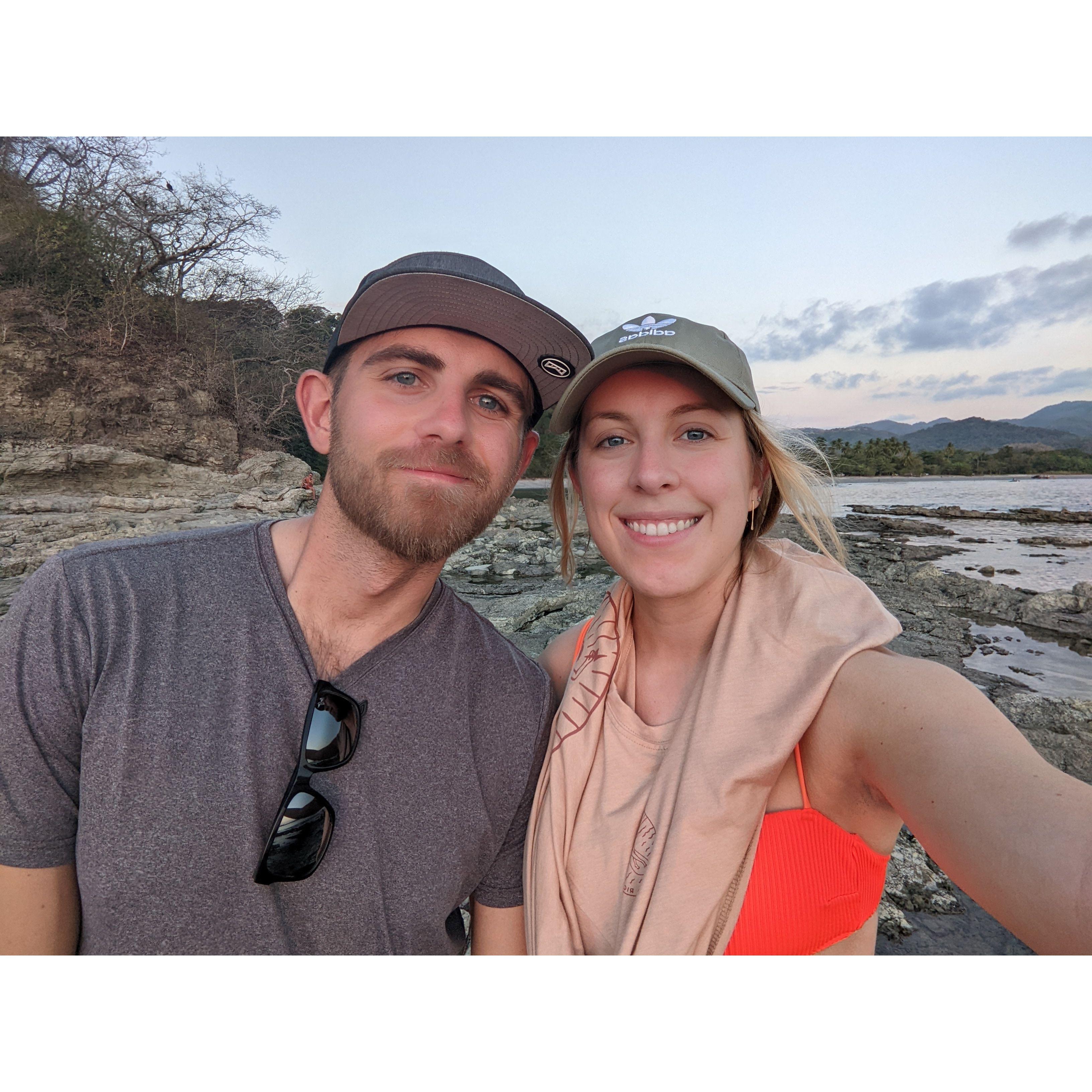 Exploring the coast in Costa Rica