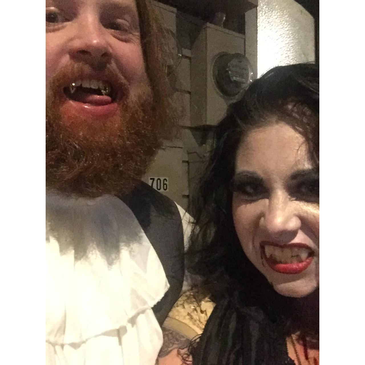 Bet you didn't know we moonlight as Vampires