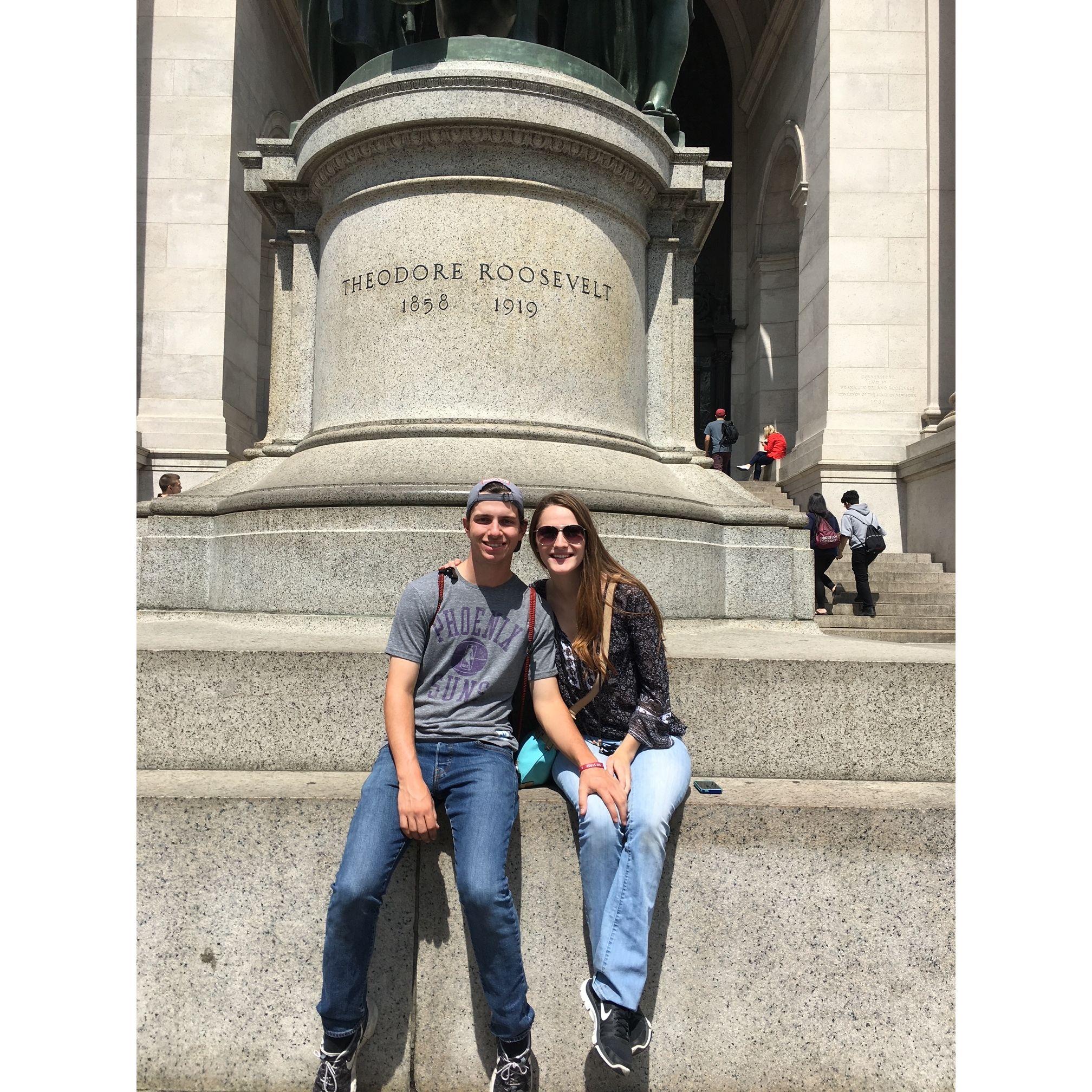 This is our first trip to NYC together.