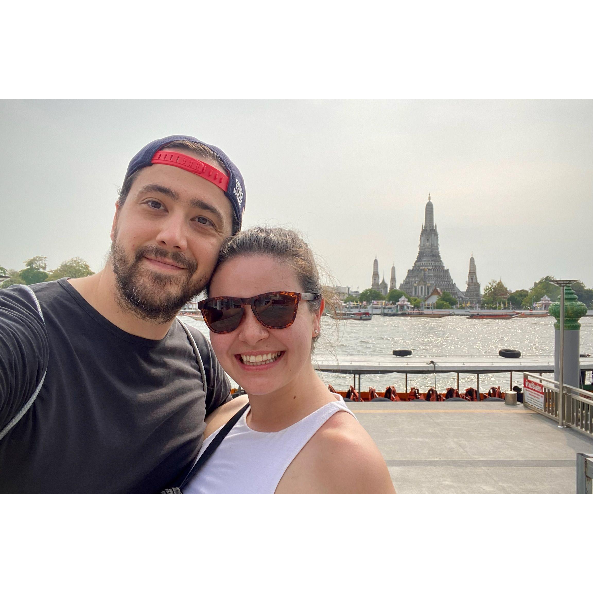 We took our first of what is sure to be many trips to Asia together in March 2024. Nate played host in his former home of Bangkok; Madeline was mostly just hot but would go back for the spring rolls.