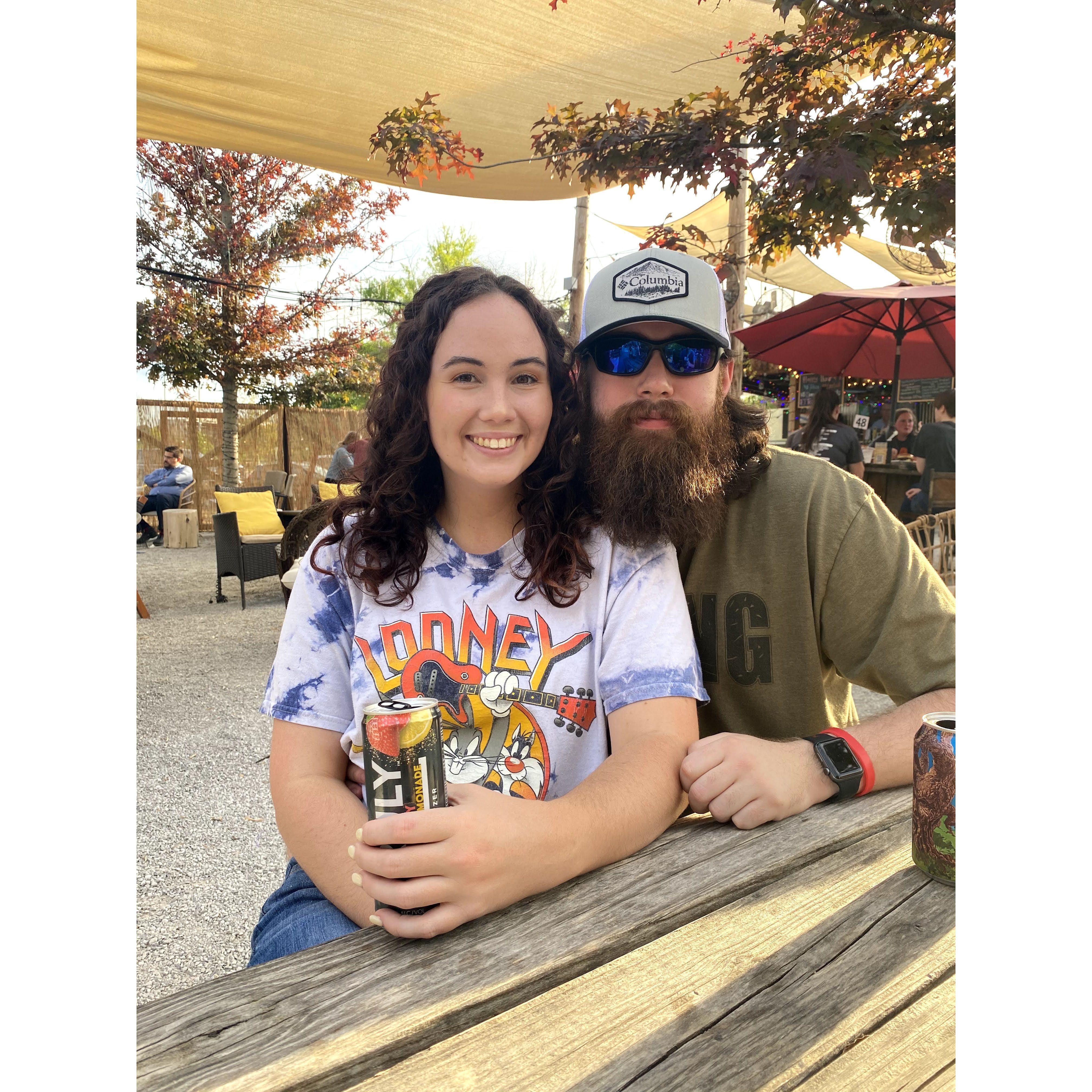 5/19/21: In Huntsville, Jane was visiting Liam