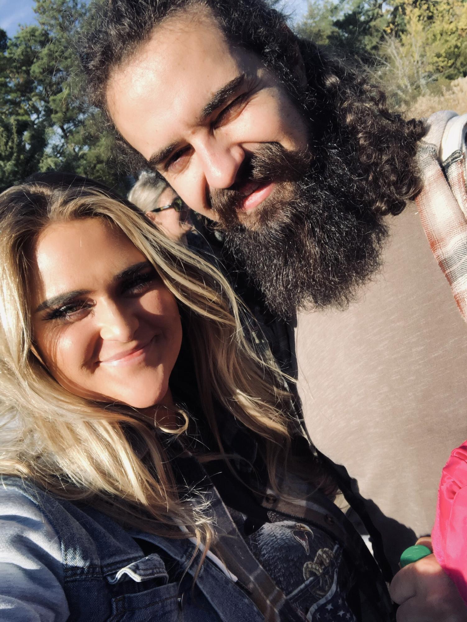 Taken in Virginia when we went to visit Matt and Jamie. They got to meet Brett for the first time!