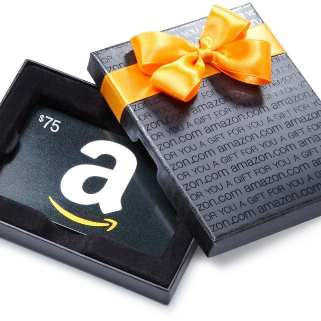 Amazon.com Gift Card in a Black Gift Box (Various Card Designs)