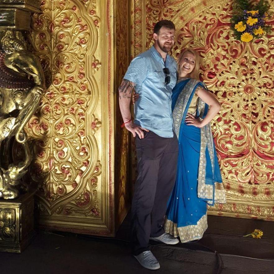 Our trip to India.