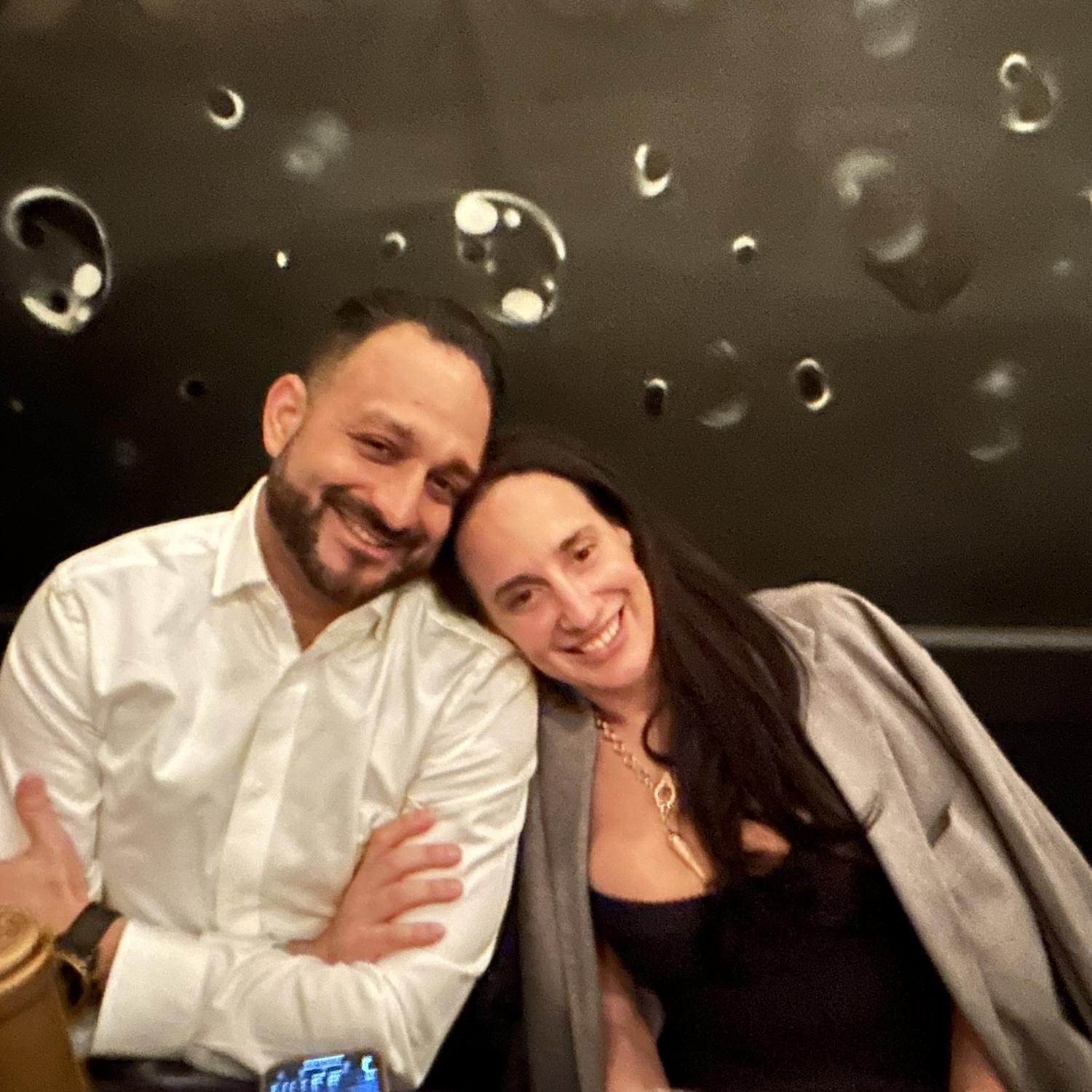 Dinner at Schwa, our first Michelin star experience together.