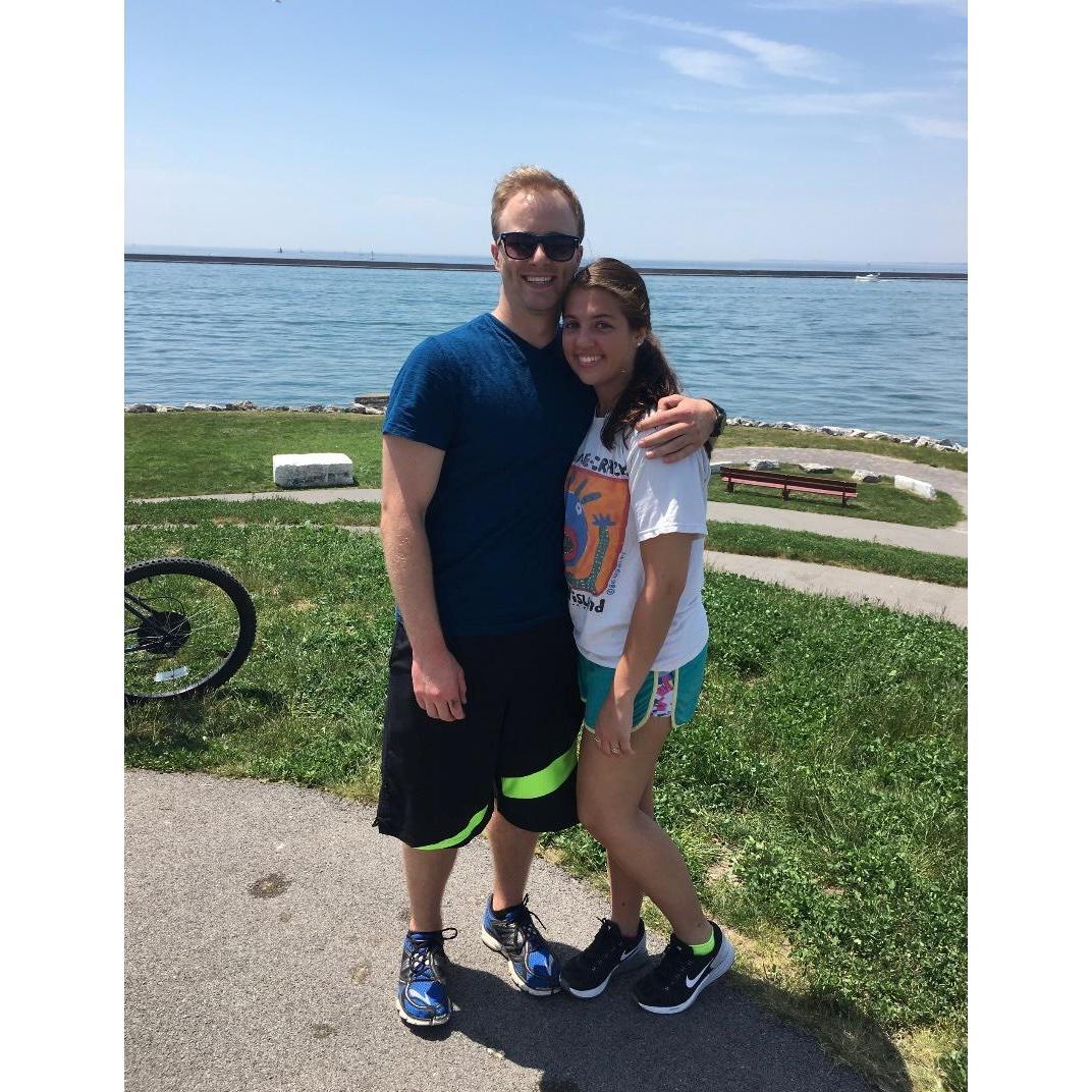 The first time Nate visited Buffalo!