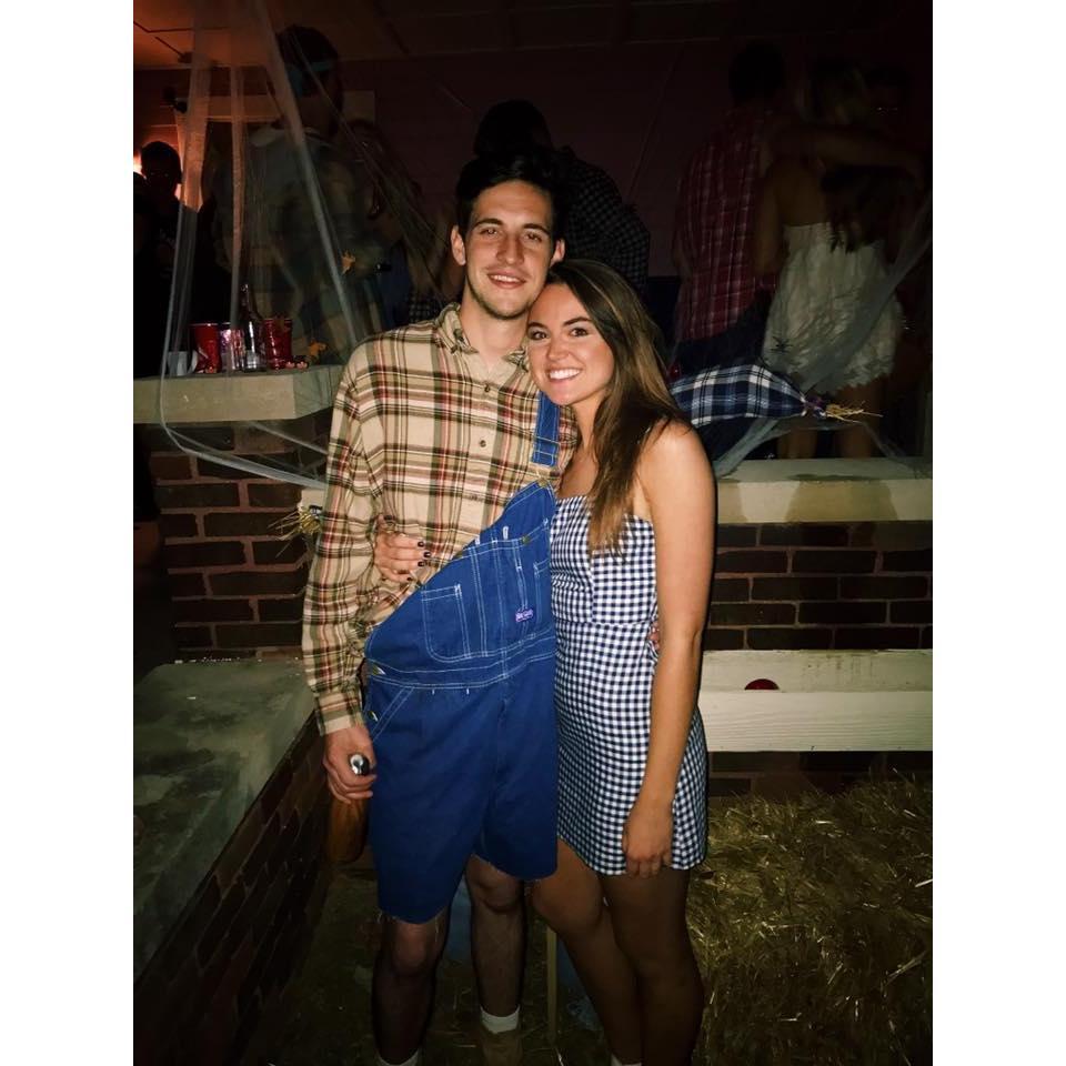Taken before Kappa Kappa Gamma barn dance.