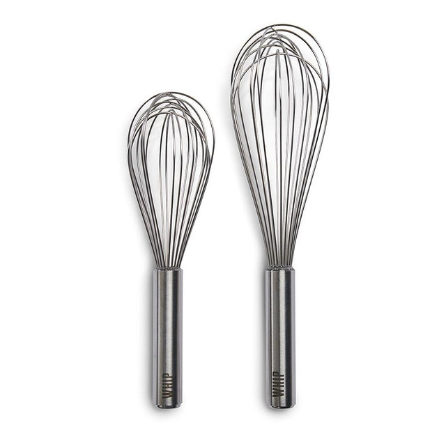 Tovolo Stainless Steel 9" and 11"Whisk Whip Kitchen Utensil Bundle - Set of 2