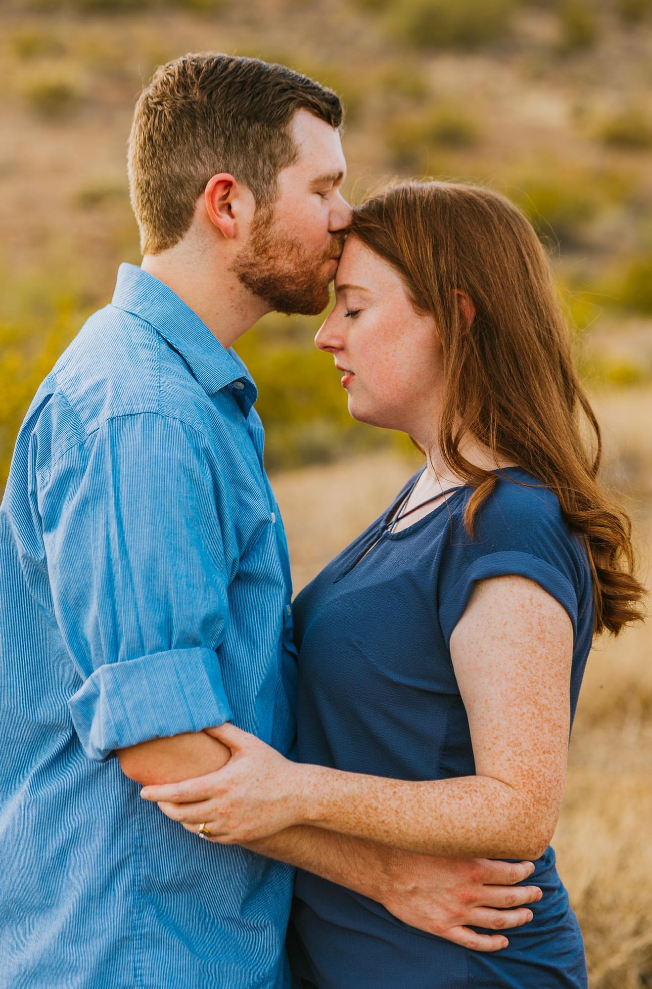 Engagement photos, Sonoran Desert, AZ - March 2022