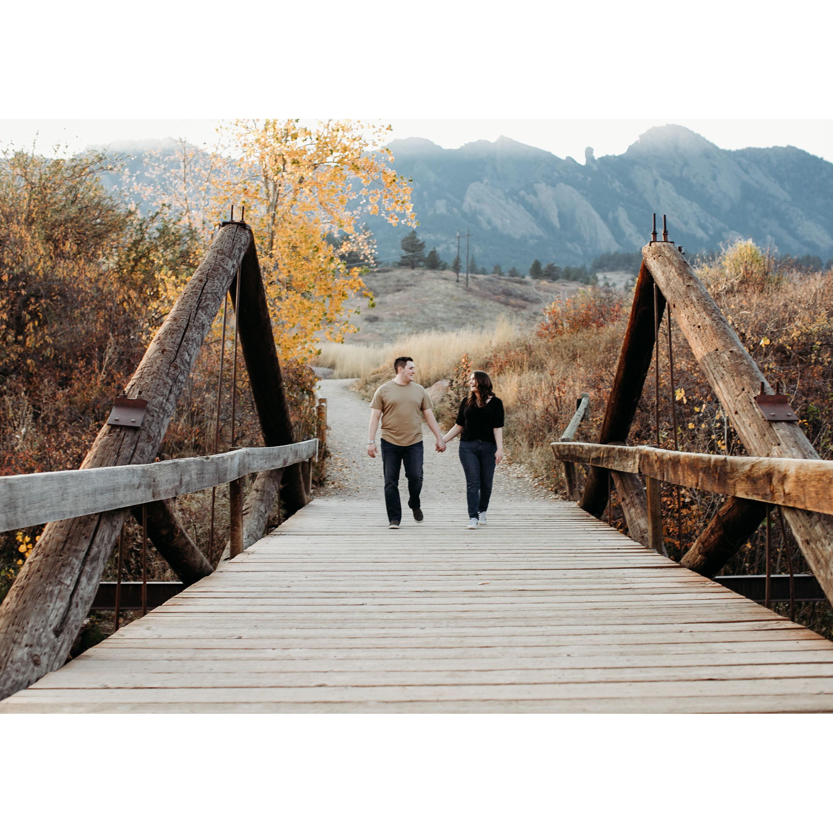 Engagement photos - Boulder, 2023