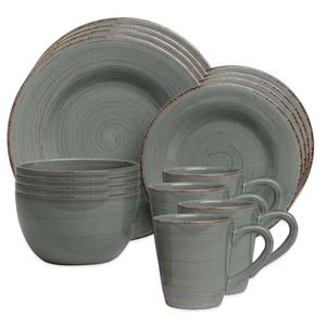Sonoma 16-Piece Dinnerware Set in Slate Blue